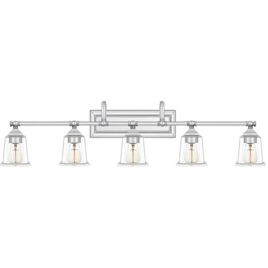 Nicholas 5 Light Coastal Vanity Light by Quoizel - NLC8605