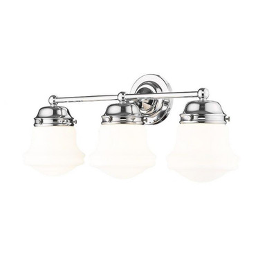 Vaughn 3 Light Vanity Light 9.5 Inch Tall by Z Lite - 735-3V-3