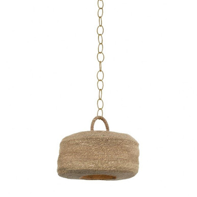 Ferrando 1 Light Pendant 12 Inch Tall and 15 Inch Wide by Troy - F6315-PBR