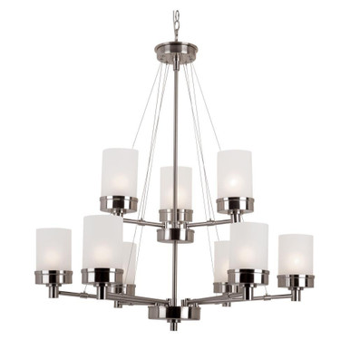 Wabrul Lane 9 Light Large 2 Tier Chandelier - 61-BEL-1102588