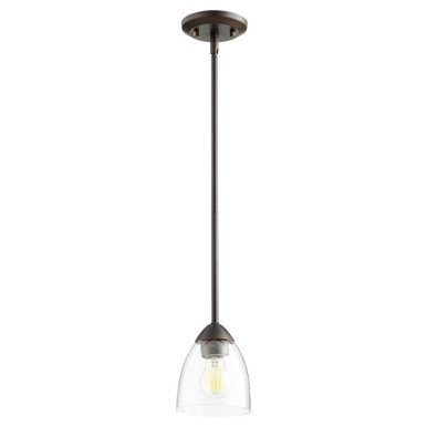 Barkley 1 Light Mini Pendant by Quorum - 3069