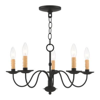 Oakland Cliff 5 Light Small Candle Style Chandelier by Bailey Street Home - 218-BEL-732129