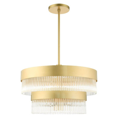 Norwich 6 Light Medium Chandelier by Livex - 49825