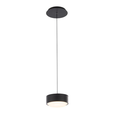 Ohm 13W 1 LED Mini Pendant by Dweled - pd-13006-bk