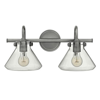 Congress 2 Light Small Traditional Vanity Light by Hinkley - 50026