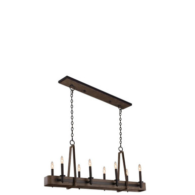 Duluth 8 Light Island Small Pendant by Kalco - 508961SZ