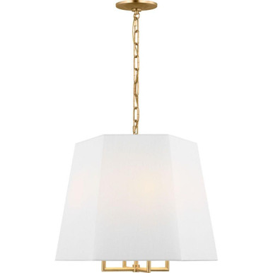 Lille 4 Light Pendant 16.75 Inch and 17 Inch Wide by Visual Comfort Studio - PCP1024GD