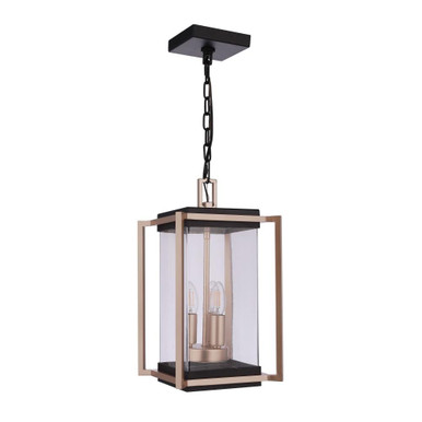 Metalwork 3 Light Outdoor Pendant 16.88 Inch and 9 Inch Wide by Craftmade - ZA6511-MNSB