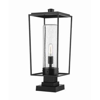 Livingstone Knoll 1 Light Outdoor Pier Mount 24.75 x 10 Inch by BSH - 372-BEL-4973786