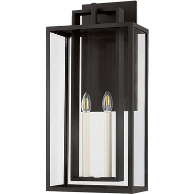 Amire 2 Light Wall Sconce 25.5 Inch Wide by Troy - B3626-TBK