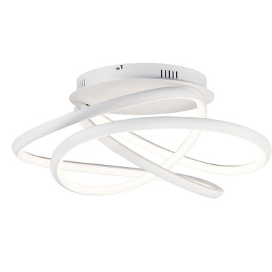 Twisted 52W 1 LED 24.5 Inch Wide Flush Mount by ET2 - E30640-MW