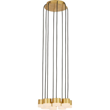 Gable 8 Light Mini Chandelier by Visual Comfort Modern - SLCH52230
