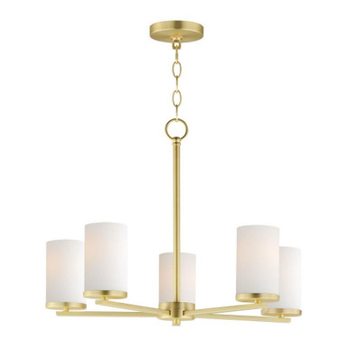 Chalfont Laurels 5 Light Chandelier 18.5 Inches Tall and 24 Inches Wide by BSH - 93-BEL-5225480
