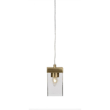 Nouvelle 1 Light Mini Pendant 8 Inch Tall by Toltec - 3022-4-8-