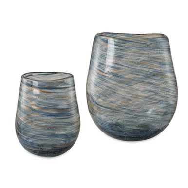 Aurora 6.5 Inch Vase (Set of 2) by Uttermost - 18158