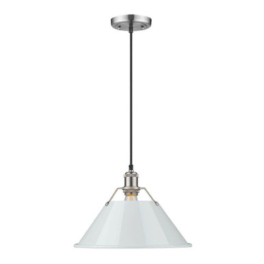 Orwell 1 Light Medium Pendant by Golden - 3306-L