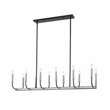 Haylie 12 Light Island/Billiard 14.5 Inch Wide by 134 Inch High by Z-Lite - 479-12L