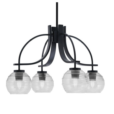 Cavella 4 Light Medium Chandelier by Toltec 3924-5112 - 3924-5112