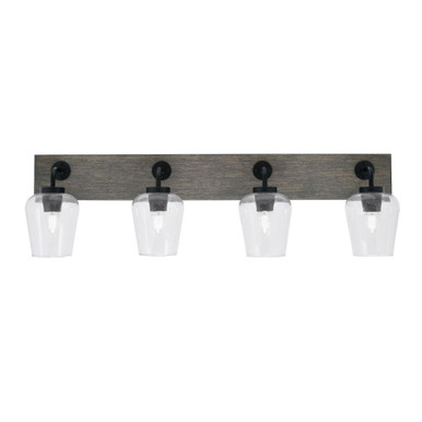 Oxbridge 4 Light Vanity Light 36.25 Inch Length by Toltec - 1774_2