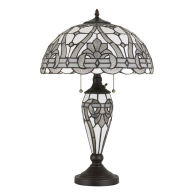 Vekio Avenue 2 Light Table Lamp with Night Light 24.5 x 16 Inches - 1-BEL-5191433