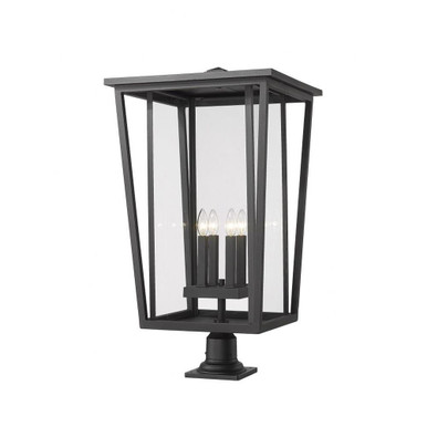 Ashton Woodlands 4 Light 18 Inch Wide Flush Mount by Bailey Street Home - 372-BEL-4611297