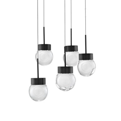 Double Bubble 16W 5 LED Light Large Pendant by Modern Forms - PD-82005R