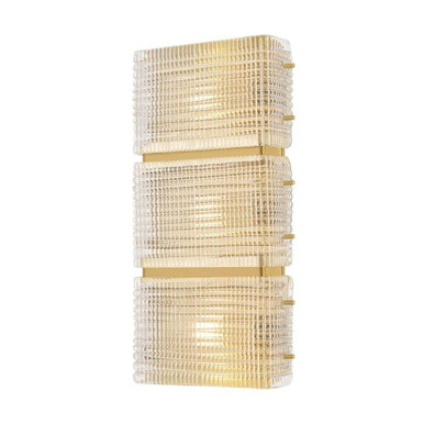 Mav 3 Light Wall Sconce 16.75 Inch Tall and 8.5 Inch Wide by Corbett - 547-03-VB