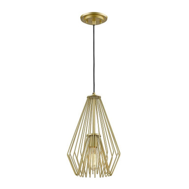 Quintus 1 Light Mini Pendant 15.75 x 9.25 Inches by Z Lite - 442MP