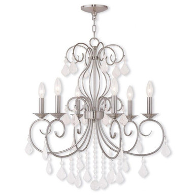 Donatella 5 Light Medium Chandelier by Livex - 50765