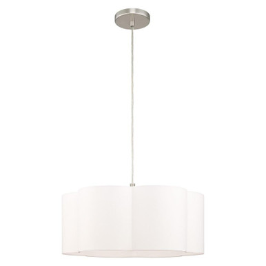 Chelsea 1 Light Large Traditional Pendant by Livex - 52155-91