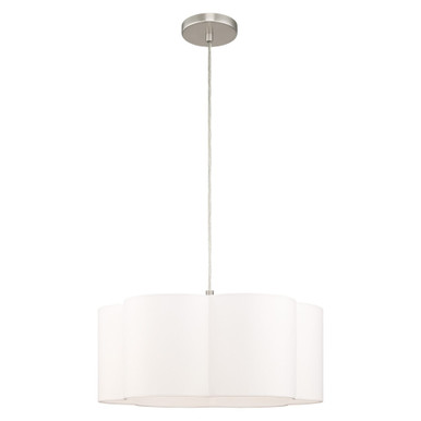 Chelsea 1 Light Large Traditional Pendant by Livex - 52155-91