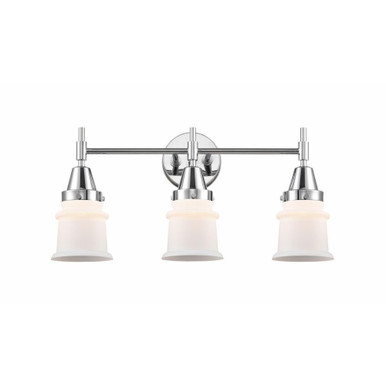 Canton 3 Light Industrial Bell Vanity Light 23.5 Inch Wide by Innovations - 447-3W-G18S