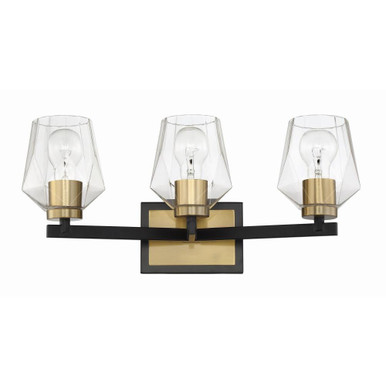 Avante Grand 3 Light Vanity Light by Craftmade - 56903-FBSB