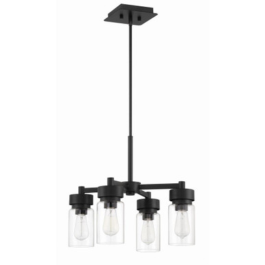 Bennet 4 Light Small Outdoor Ceiling Light by Craftmade - 57124-MN