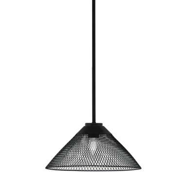 Sandia 1 Light Stem Mini Pendant 7 Inch Tall and 14 Inch Wide by Toltec - 6201-7-14
