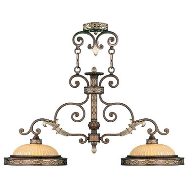 Savannah 3 Light Medium Chandelier by Livex - 8473-57