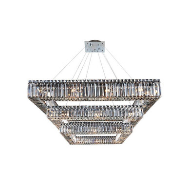 Quadro 36 Light Oversized Pendant by Allegri - 11780-010-FR001
