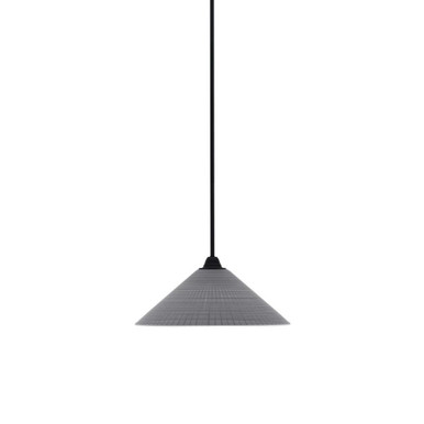 Paramount 1 Light Stem Hung Large Pendant 16 Inch Wide by Toltec - 3401-MB-4012
