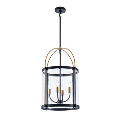 Bonita 4 Light Pendant 24.8 Inch Tall and 17 Inch Wide by Artcraft - AC11515BB
