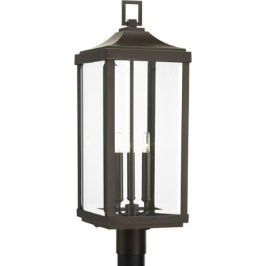 Gibbes Street Outdoor Light 3 Light 9.5 x 26.88 Inches by Progress  - P540004