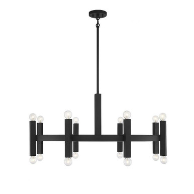 16 Light Oversized Chandelier by Meridian - M100103
