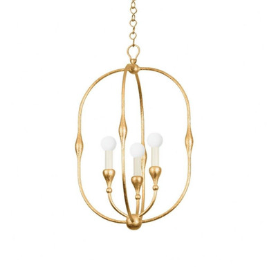 Baltic 3 Light Medium Pendant by Hudson Valley - 3215