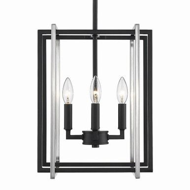 Tribeca 4 Light Mini Chandelier by Golden - 6070-4