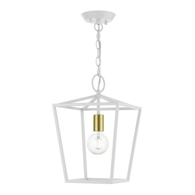 Devonshire One Light Small Pendant by Livex - 49432-03