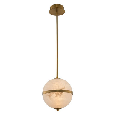 Canterbury 12W LED Light Small Pendant by Kalco - 512511WB
