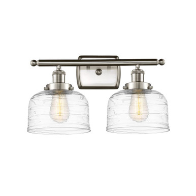 Bell 2 Light Bath Vanity 11 Inch Tall and 18 Inch Wide by Innovations - 916-2W-G7