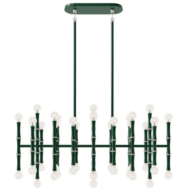 Kane 42 Light Chandelier 16.38 Inch Tall X 38.25 Inch Wide by Robert Abbey - KA_CH42_P
