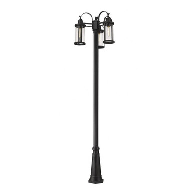Leven Heath 3 Light Outdoor Post Mount Lantern 24 x 114.5 Inches by BSH - 372-BEL-4186176