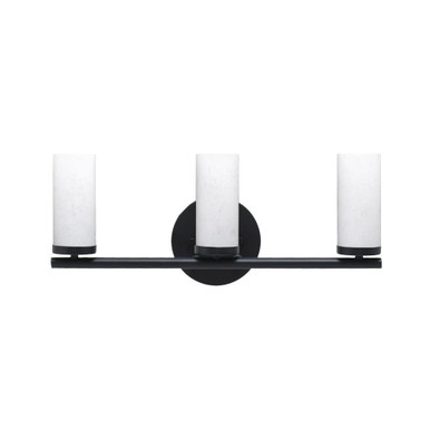 Trinity 3 Light Vanity Light 18.25 Inch Length by Toltec - 2813-75-80