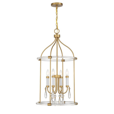 Mayfair 4 Light Large Pendant by Savoy House - 7-7714-4-195